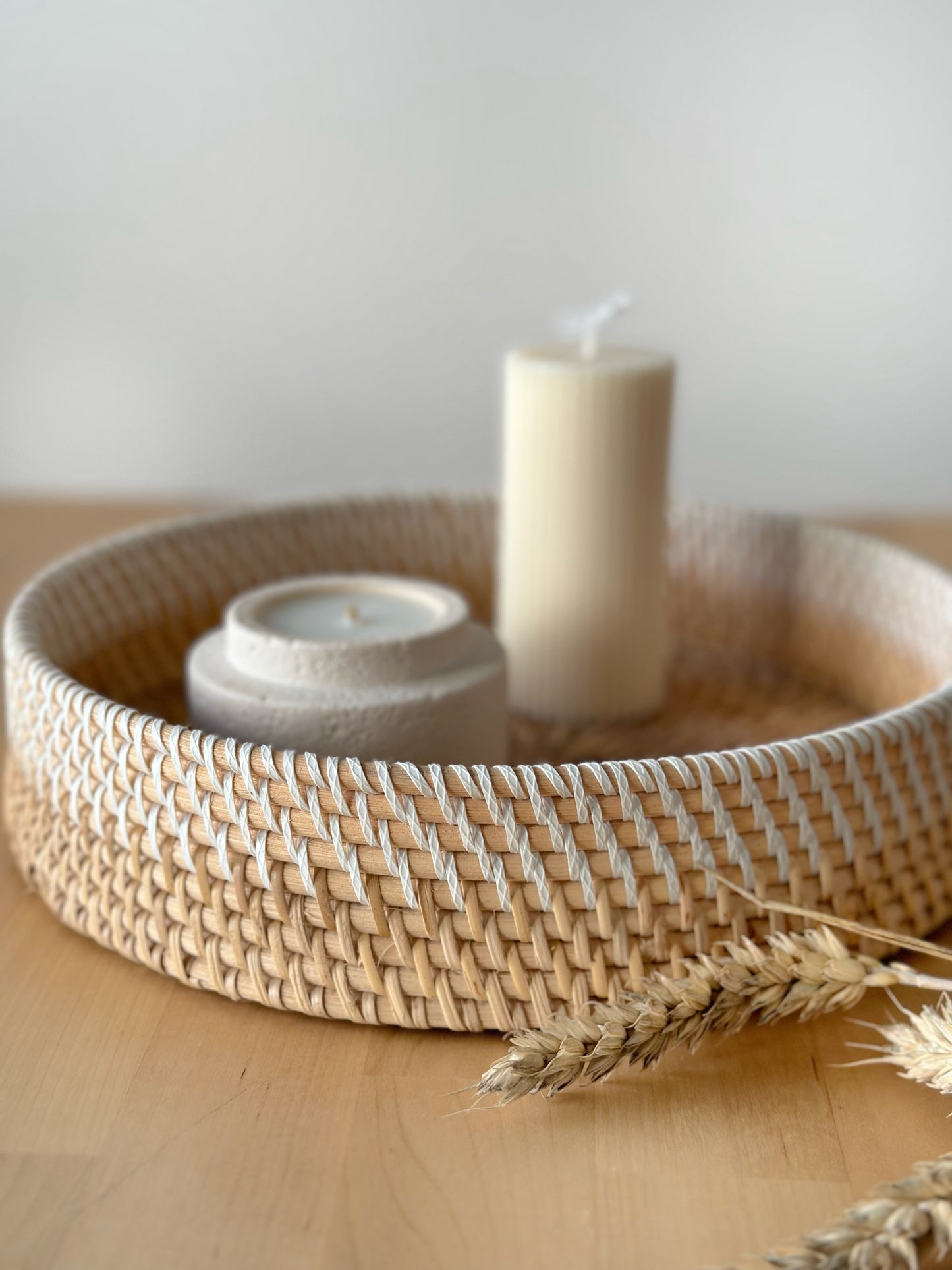 Plateau en rotin Vaya