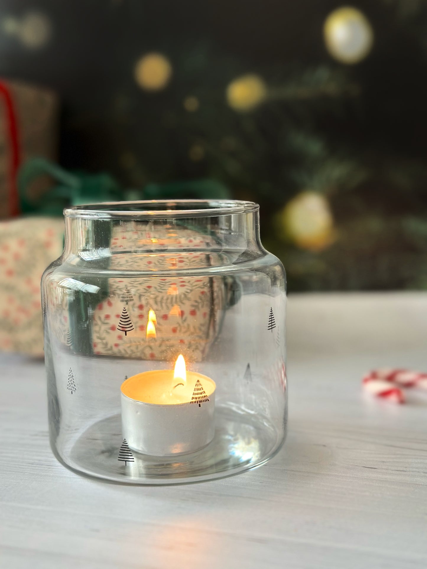 Bocal biscuit de noël Tann