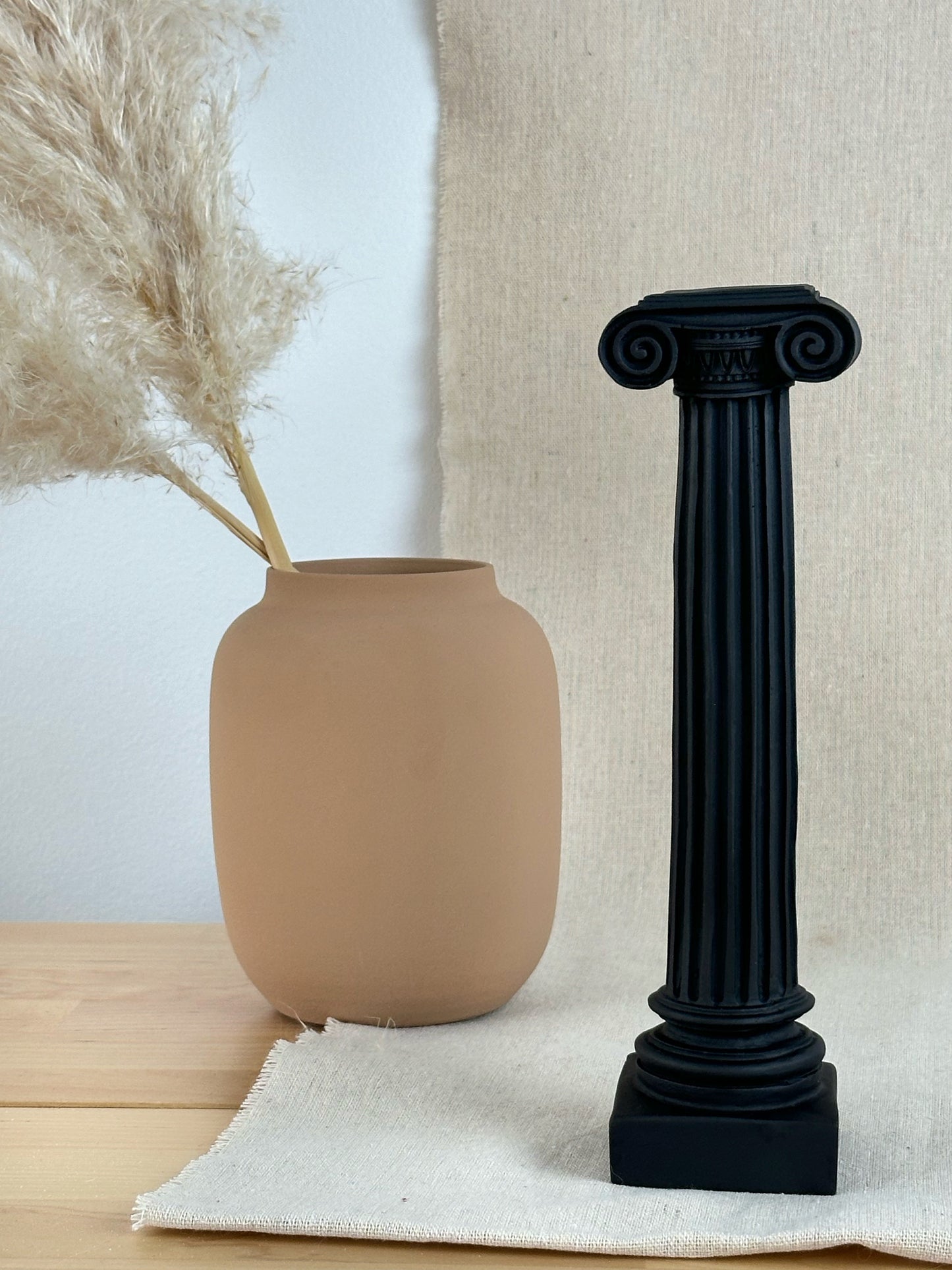 Bougeoirs colonnes grecques