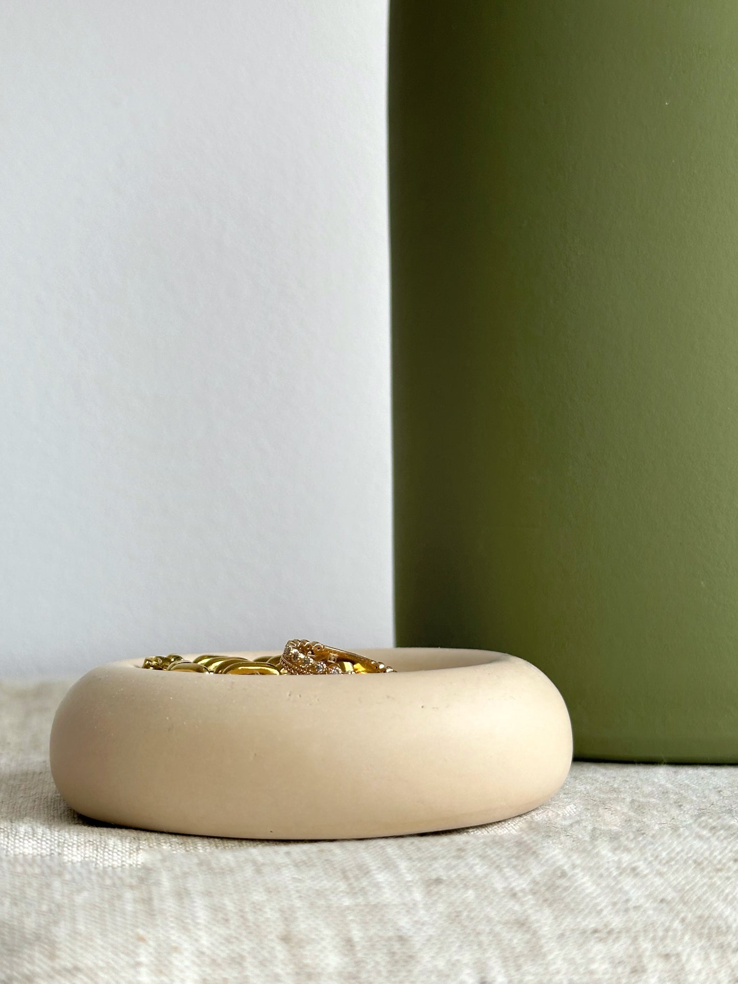 Vide-poches Donut Taupe