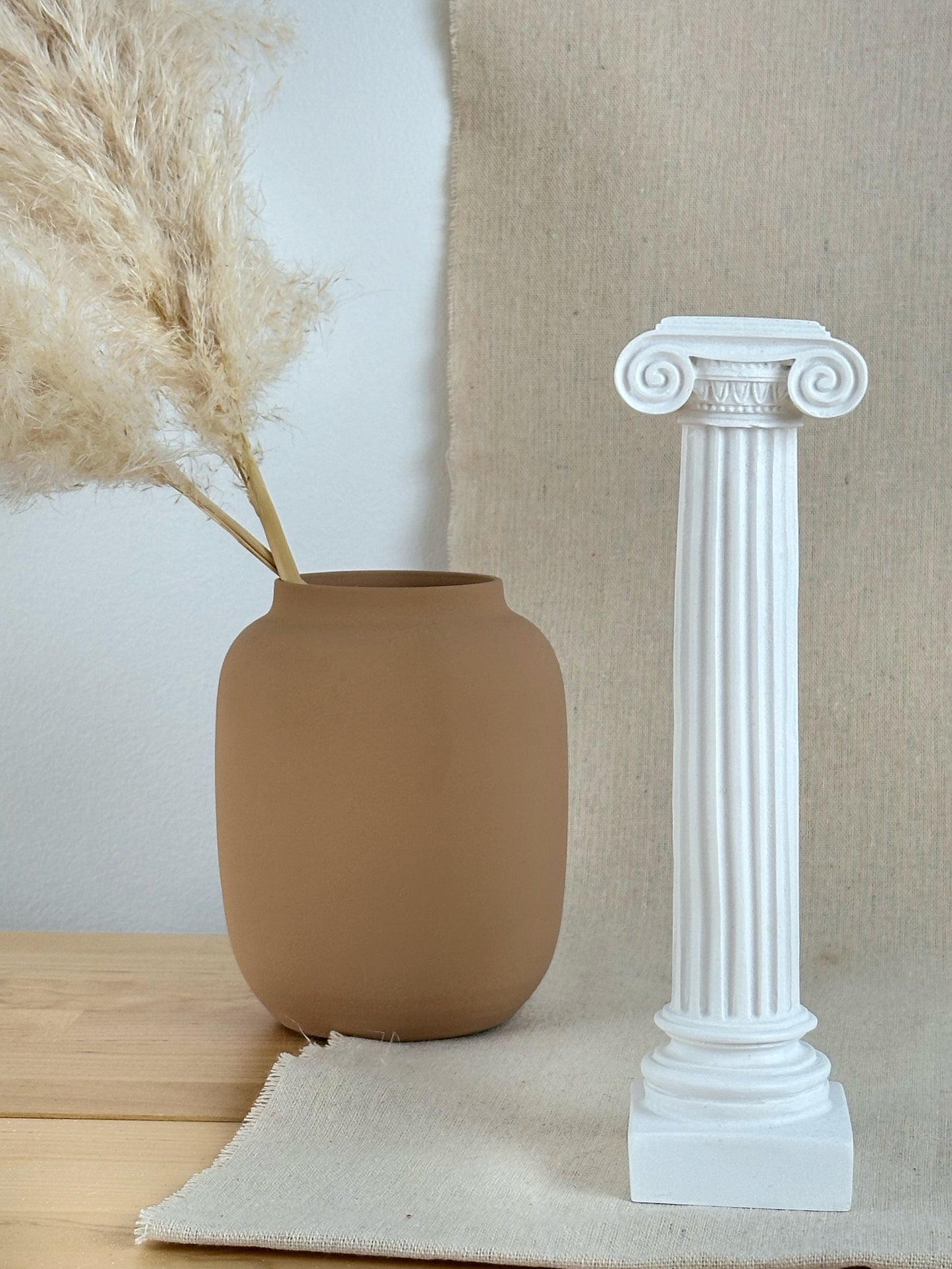 Bougeoirs colonnes grecques