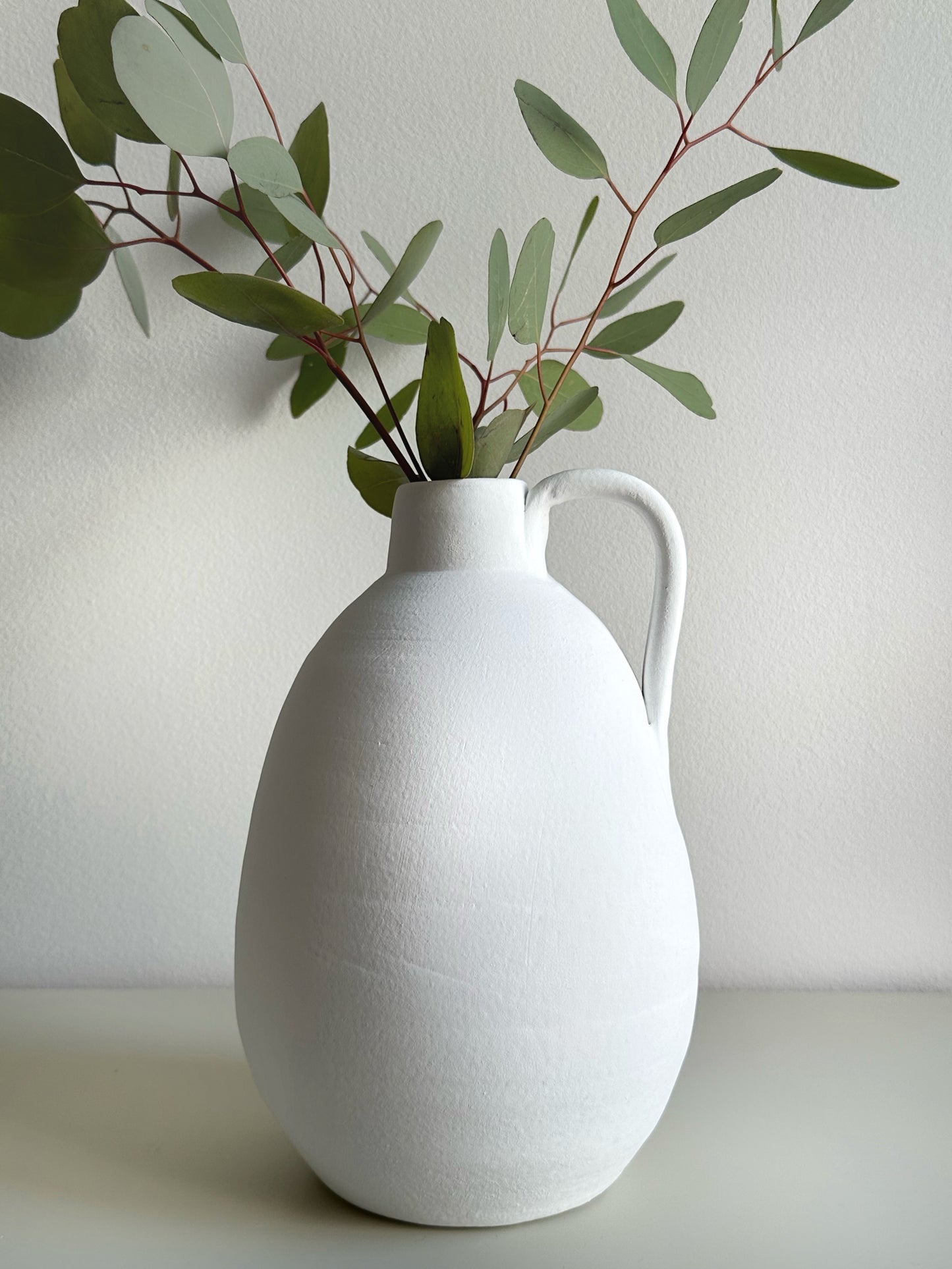 Vase Bibury blanc
