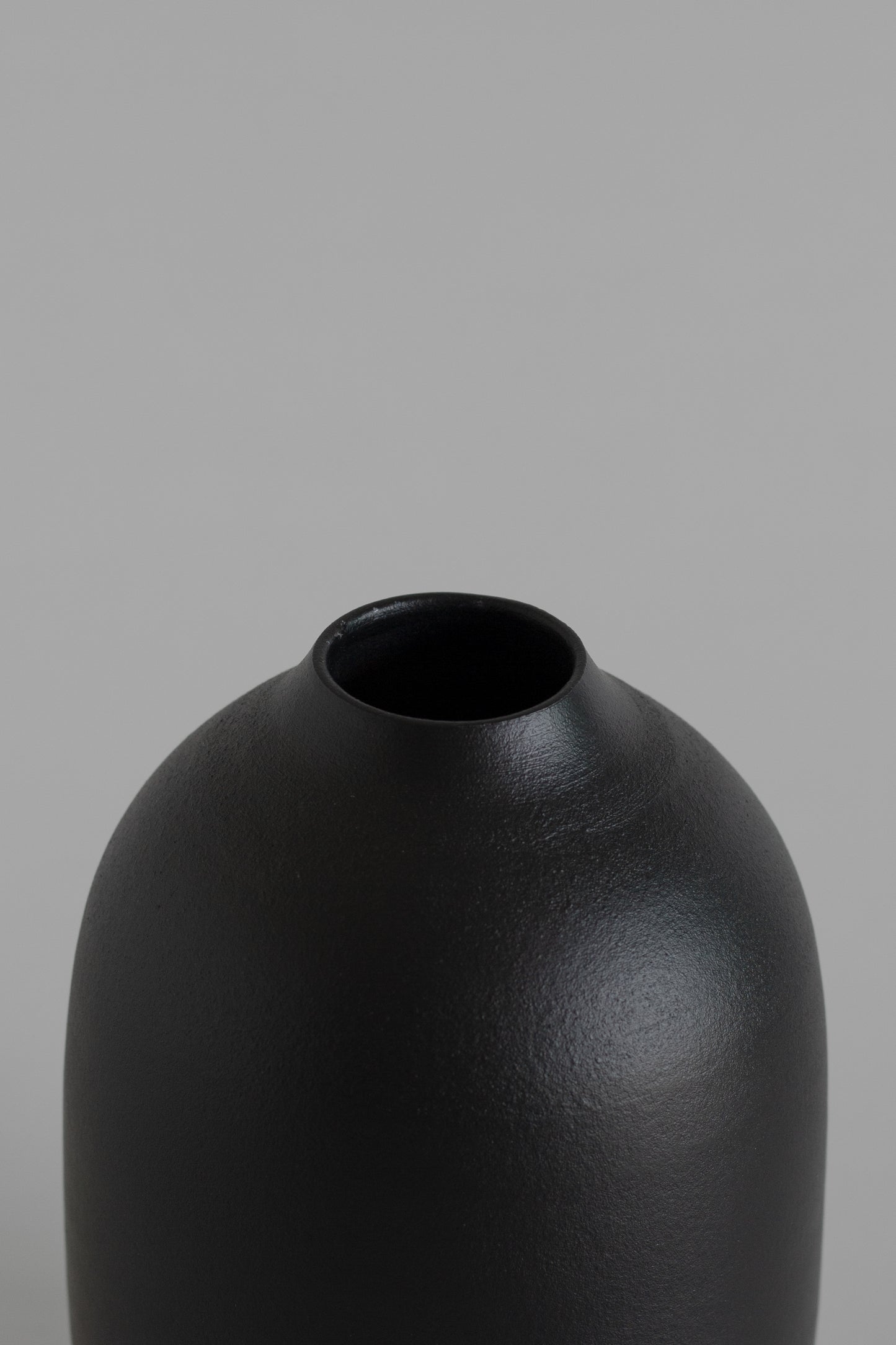 Vase Bundoran noir