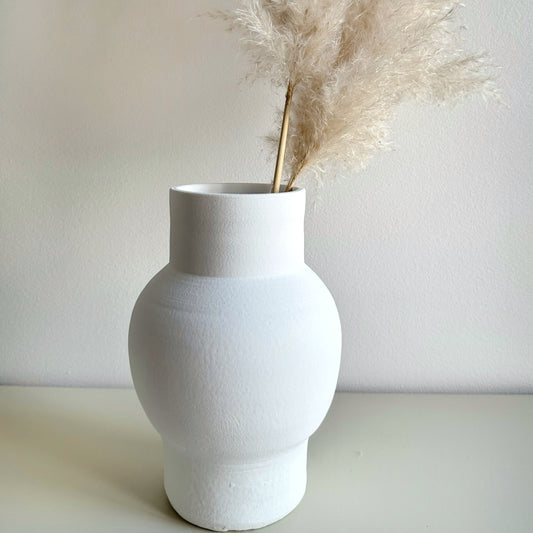 Vase Osaka blanc